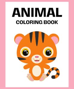 Animal Coloring Activity Book for Kids