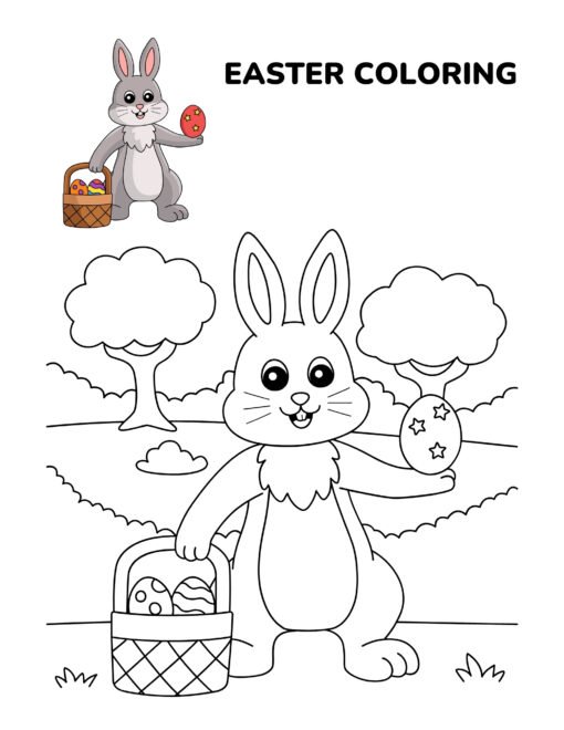 Easter Activity Book for Kids