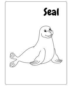Animal Coloring Activity Book for Kids