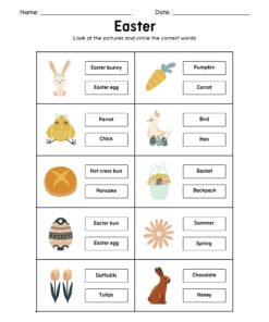 Easter Activity Book for Kids