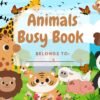 Animal Theme Busy Book