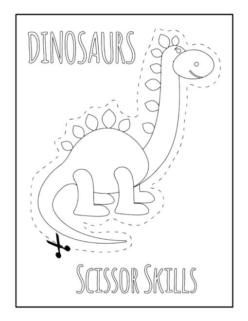 Dinosaur Activity Pages for Kids