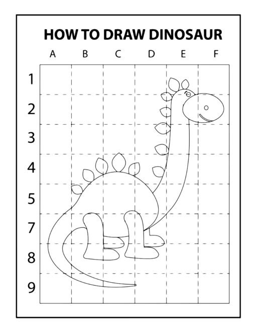 Dinosaur Activity Pages for Kids