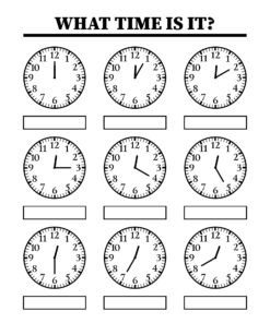 Know About Time Activity Book for Kids