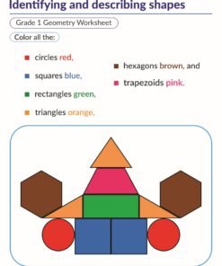 Name of 2D Shapes Activity Book