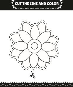 Scissor Skills Book for Kids