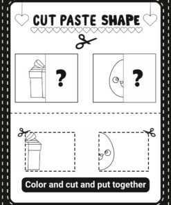 Scissor Skills Book for Kids