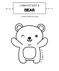 Scissors Activity Book for Early Learners