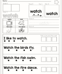 Sight Words Fluency and Science of Reading Activity Book