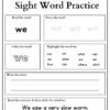 Sight-word-practice