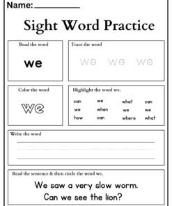 Sight-word-practice