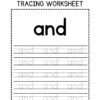 Sight-word-tracing