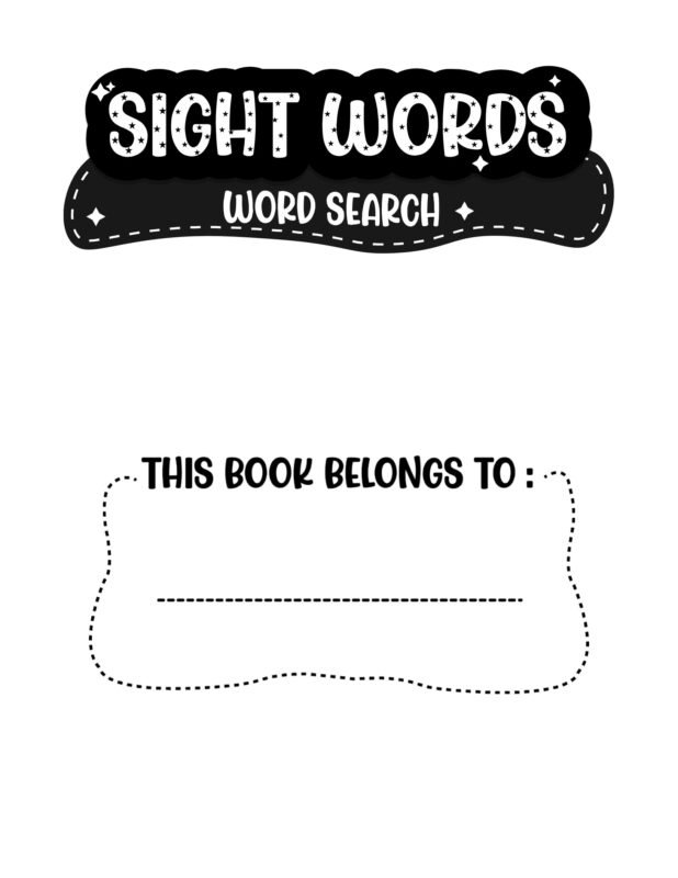 Sight Word Search