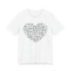 Unisex Jersey Short Sleeve Tee - Word Cloud