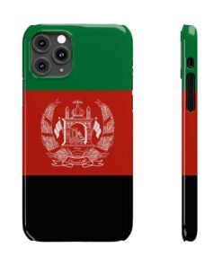 Alternative view of Slim Phone Cases Afghanistan Flag