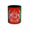 Afghan Flag Coffee Mug – Accent Ceramic Mug in 11oz & 15oz Size